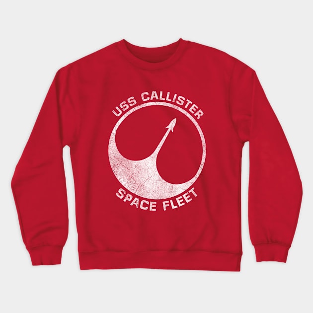 USS Callister - Space Fleet Crewneck Sweatshirt by boostr29